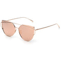 Mirrored Cat Eyed Women's Sunglasses - Bae Apparel