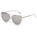 Mirrored Cat Eyed Women's Sunglasses - Bae Apparel