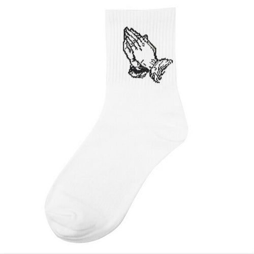 "Praying Hands" Men's Socks - Bae Apparel
