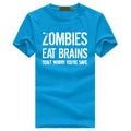 "Zombies Eat Brains" Men's Shirt - Bae Apparel