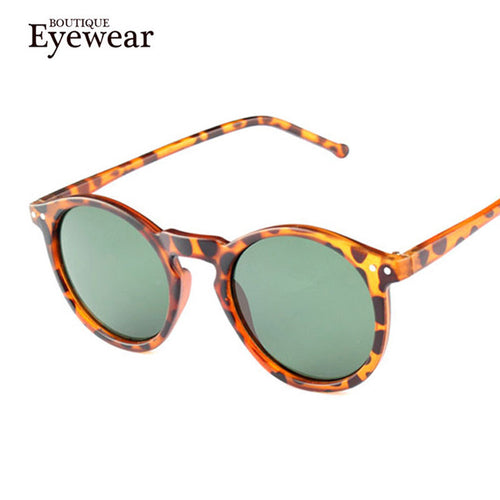 BOUTIQUE Round Framed Unisex Sunglasses - Bae Apparel