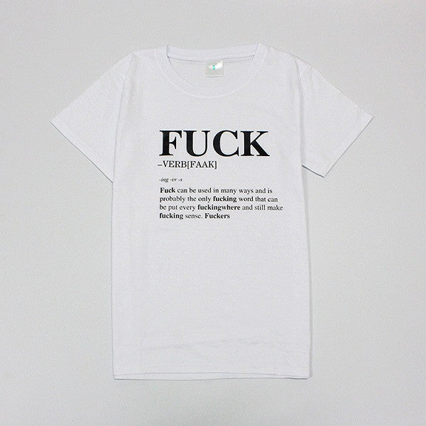 "FU**" Women's Shirt - Bae Apparel