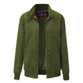 Tartan Lined Womens Bomber Women's Jacket - Bae Apparel