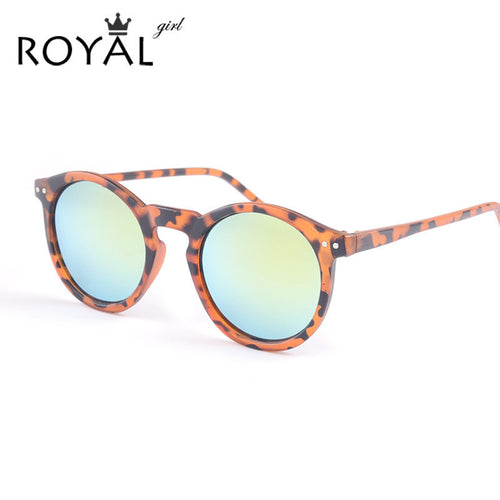 ROYAL GIRL Round Keyhole Women's Sunglasses - Bae Apparel