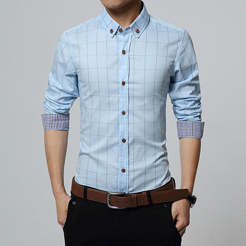 "The Plaid" Men's Shirt - Bae Apparel