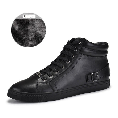 Handmade Real Leather Men's Boots - Bae Apparel
