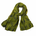 "The Owl" Women's Long Scarf - Bae Apparel