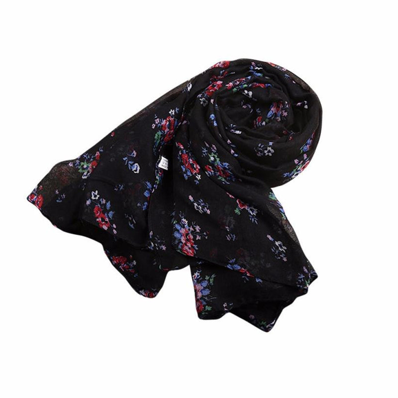 "The Flower" Women's Cashmere Scarf - Bae Apparel