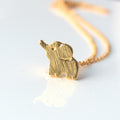 "Mini Lucky Elephant" Necklace - Bae Apparel