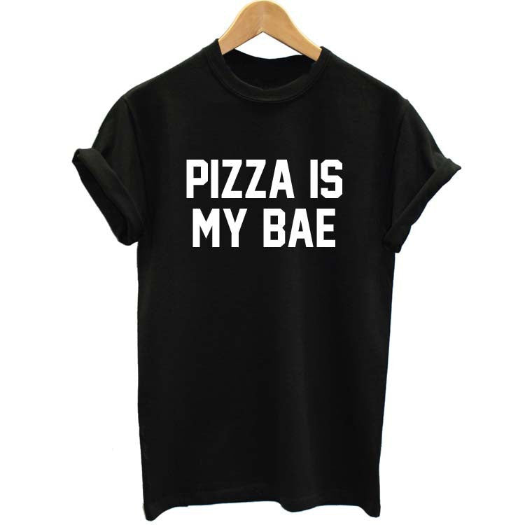 "Pizza Is My Bae" Women's Shirt - Bae Apparel