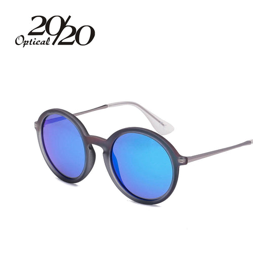 20/20 Matte Round Leopard Women's Sunglasses - Bae Apparel